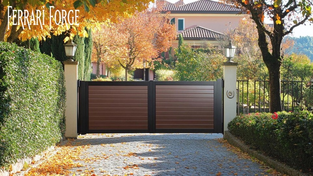 Wooden Sliding Gate in Los Angeles