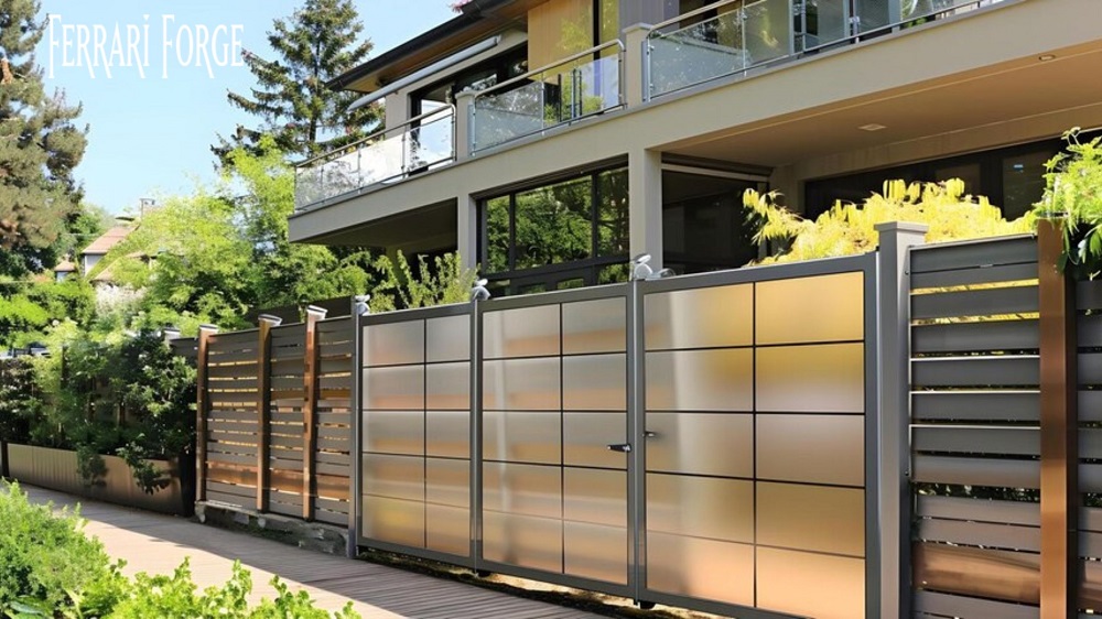 Aluminum Privacy Fence in Beverly Hills