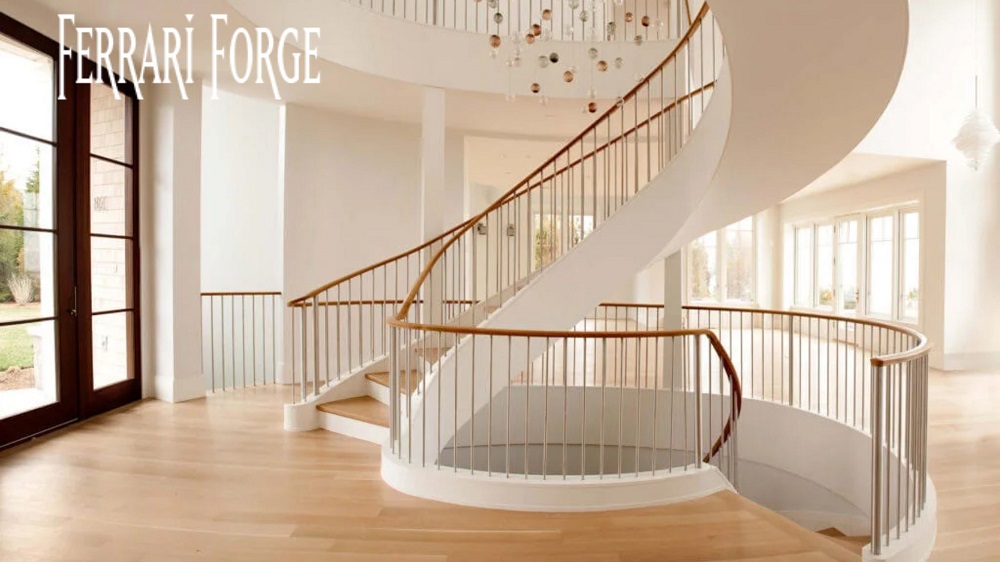 Spiral Staircase Railings in Los Angeles