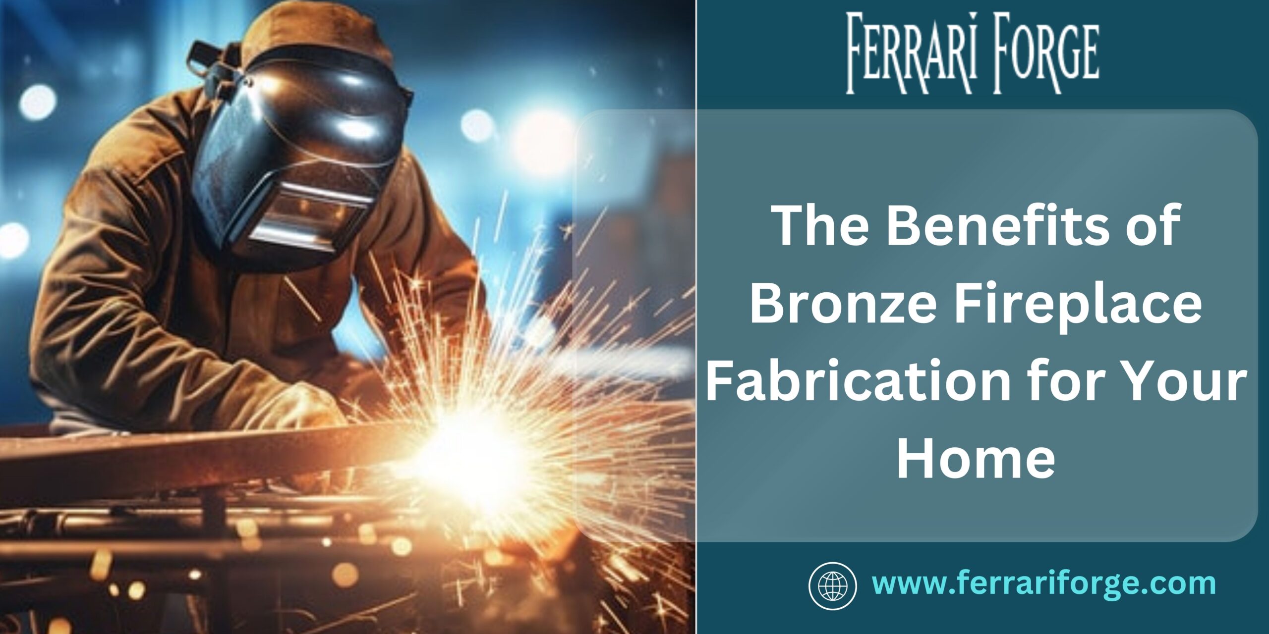 Bronze Fireplace Fabrication