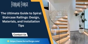 Spiral Staircase Railings in Los Angeles