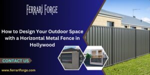 Horizontal Metal Fence in Hollywood